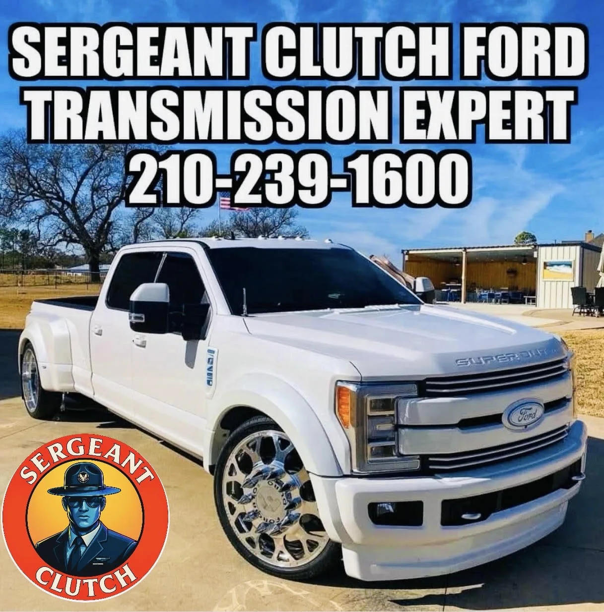 Sergeant Clutch Ford transmission expert - 210-239-1600