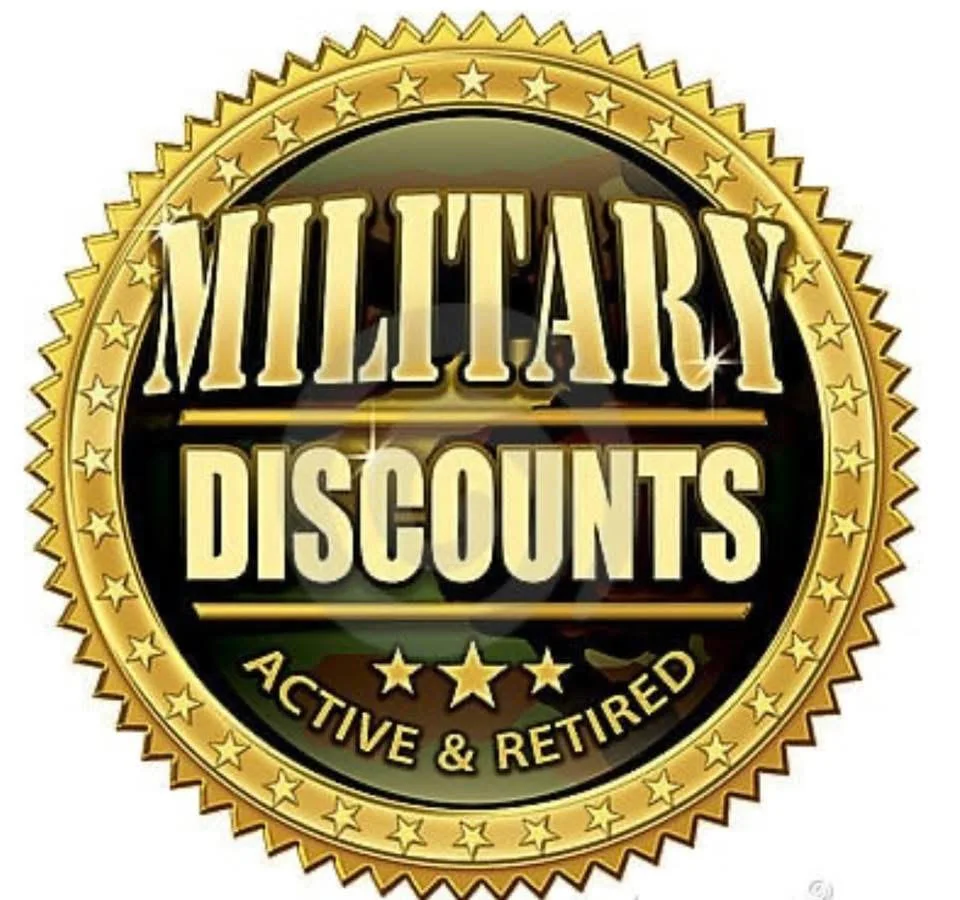 Military discounts for active and retired service members